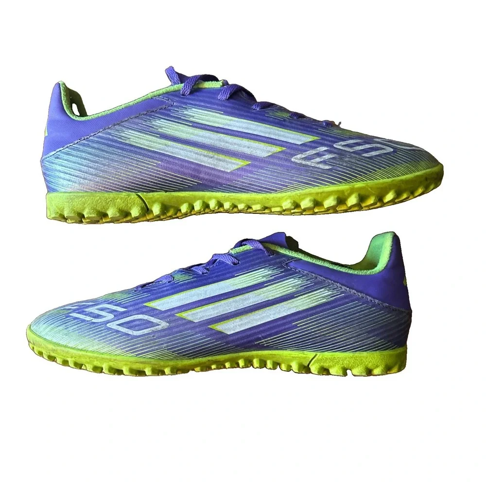 Adidas Adizero F50 Pro TF 'Radiant Blaze Pack' Turf Cleats Size 8